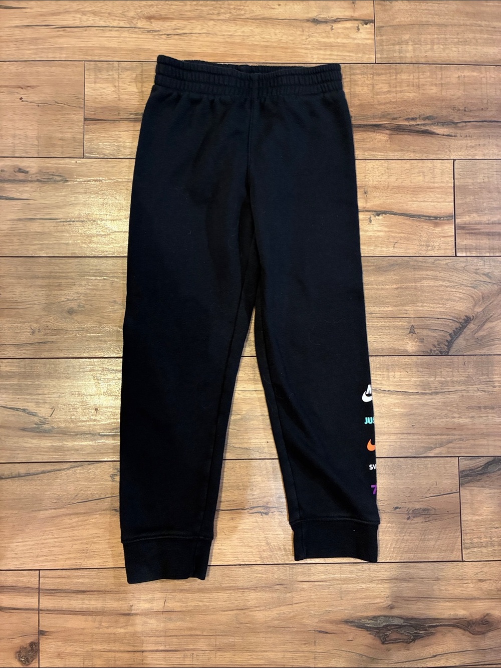 Nike Black Kids Logo Sweat Joggers
